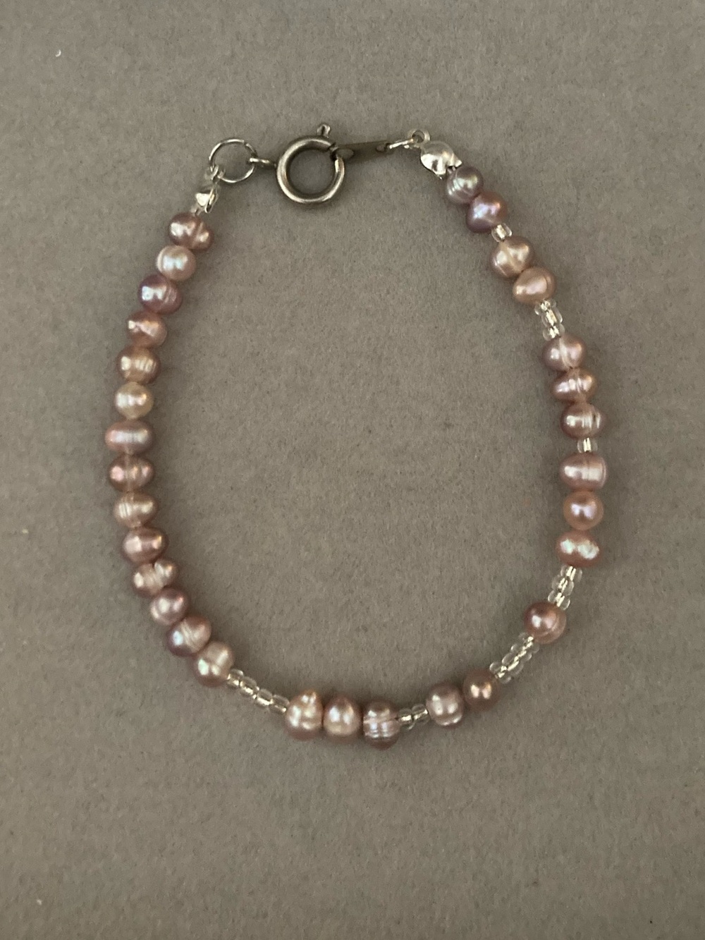 Delicate Pink Freshwater Pearl Bracelet